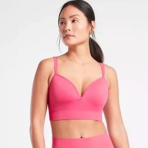 Athleta D-DD Embrace Bra Pink Size Small